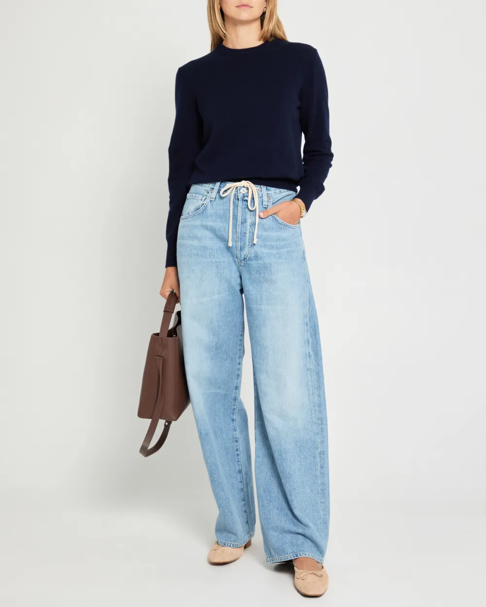 Crew Neck Knit Sweater