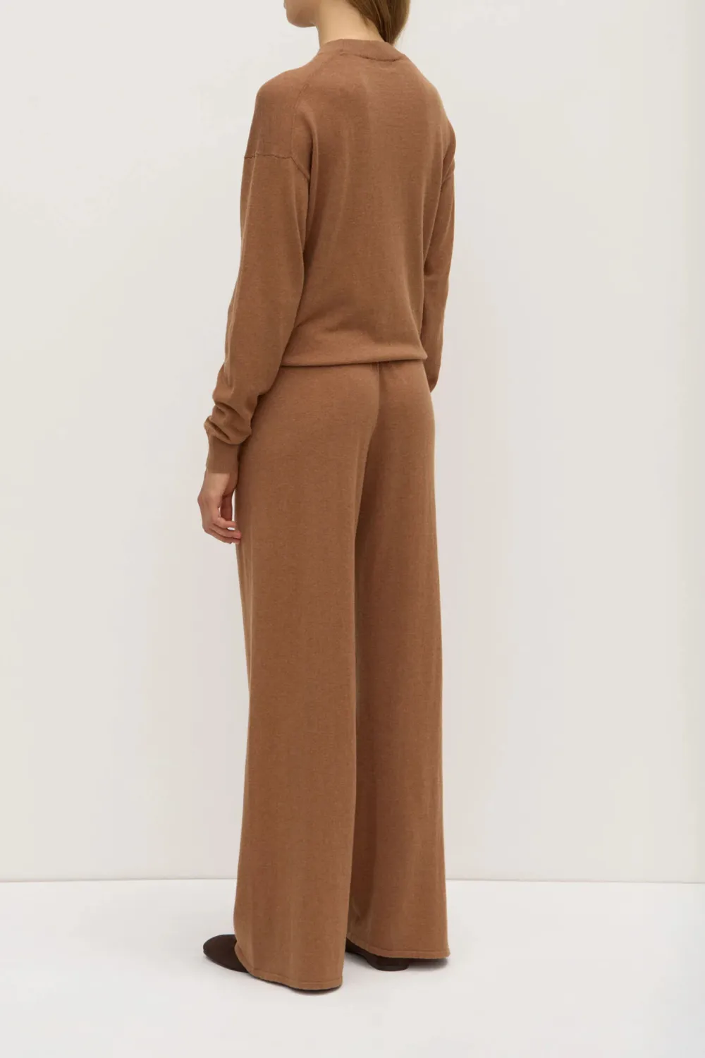 Wrap Up Elastic Waistband Pants