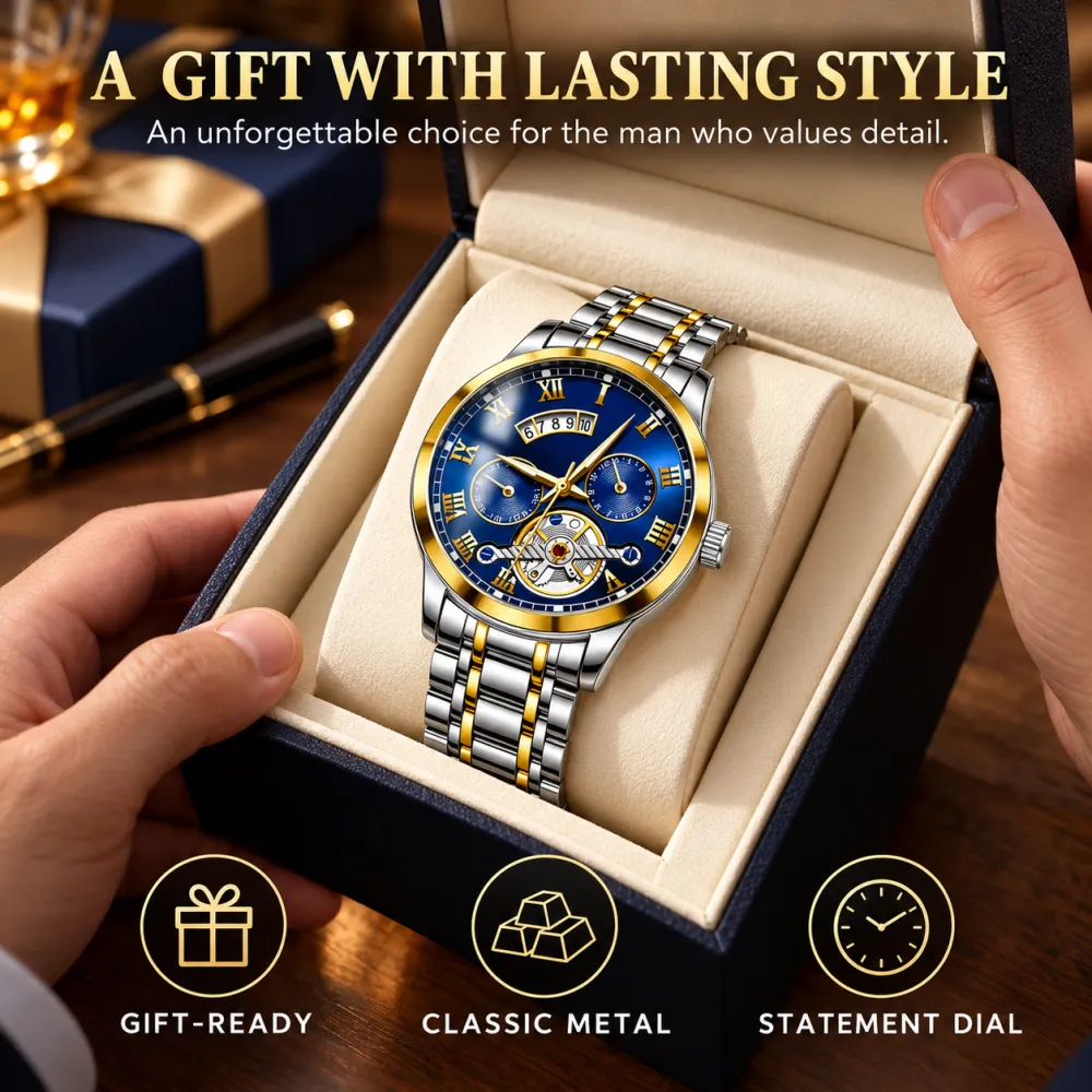Waterproof Luminous Men's Watch