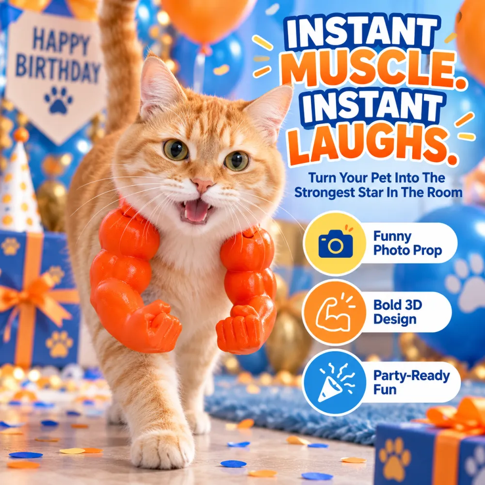 Pet Muscle Arms Gag Gift Creative