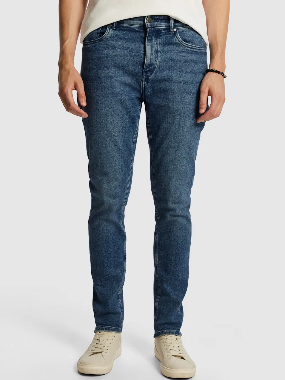 Mid Blue Casual Style Jean