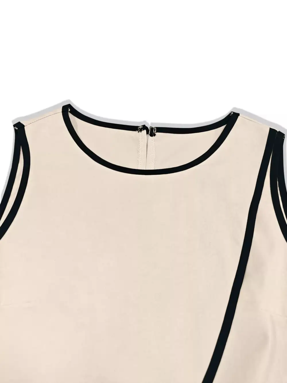 Wide Leg Contrast Jumpsuit
