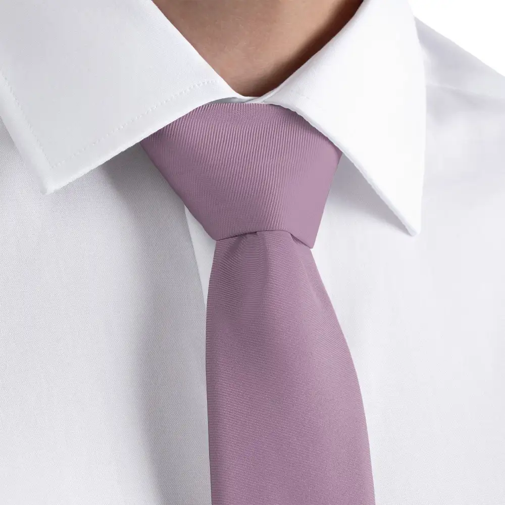 Refined Solid Expression Necktie