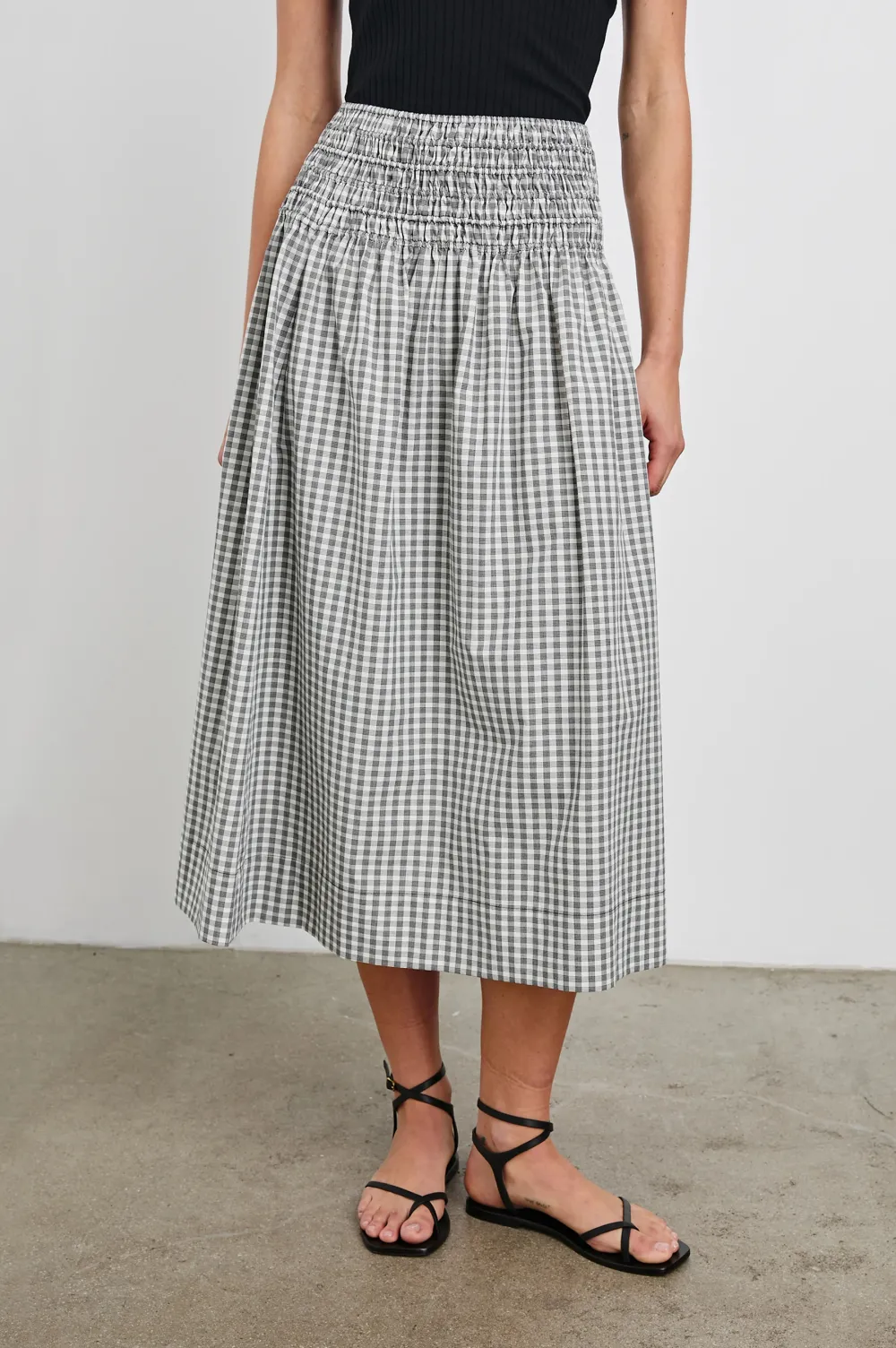 Flared Lightweight Flowing Skirt