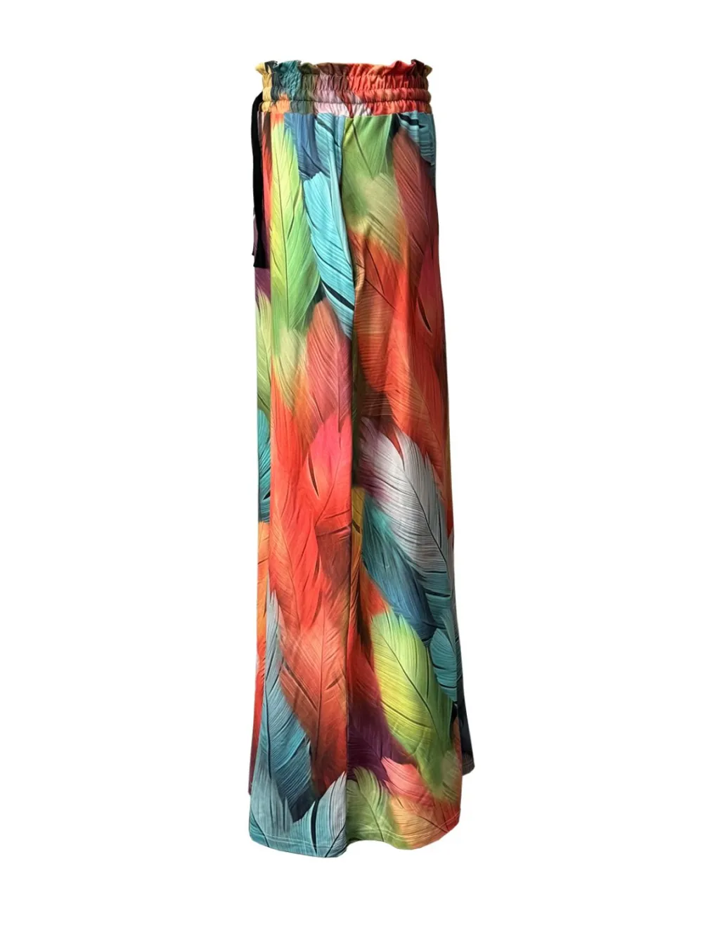Printed Maxi Pockets Ezyfit Skirt
