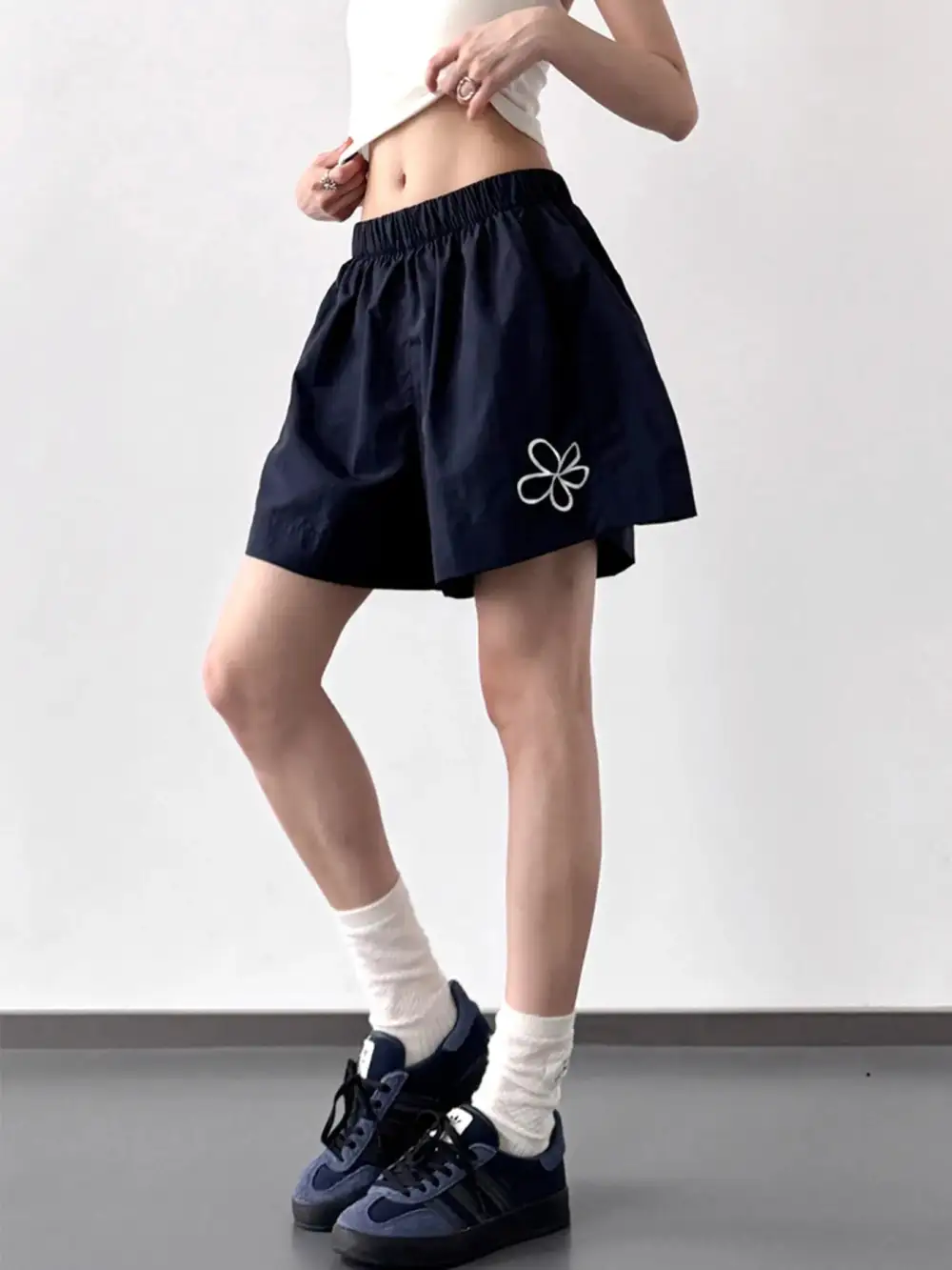 Everyday Elastic Waist Shorts
