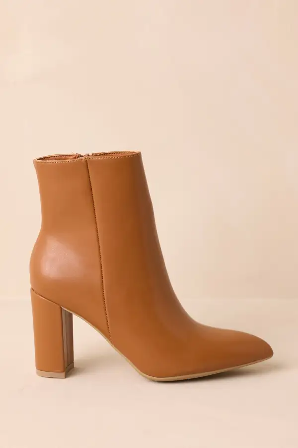 Weekend Faux Leather Leather Boots