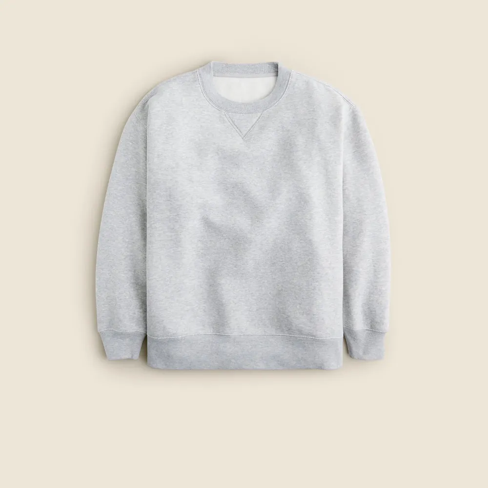 Casual Style Fleece Oversized Sweatshirts