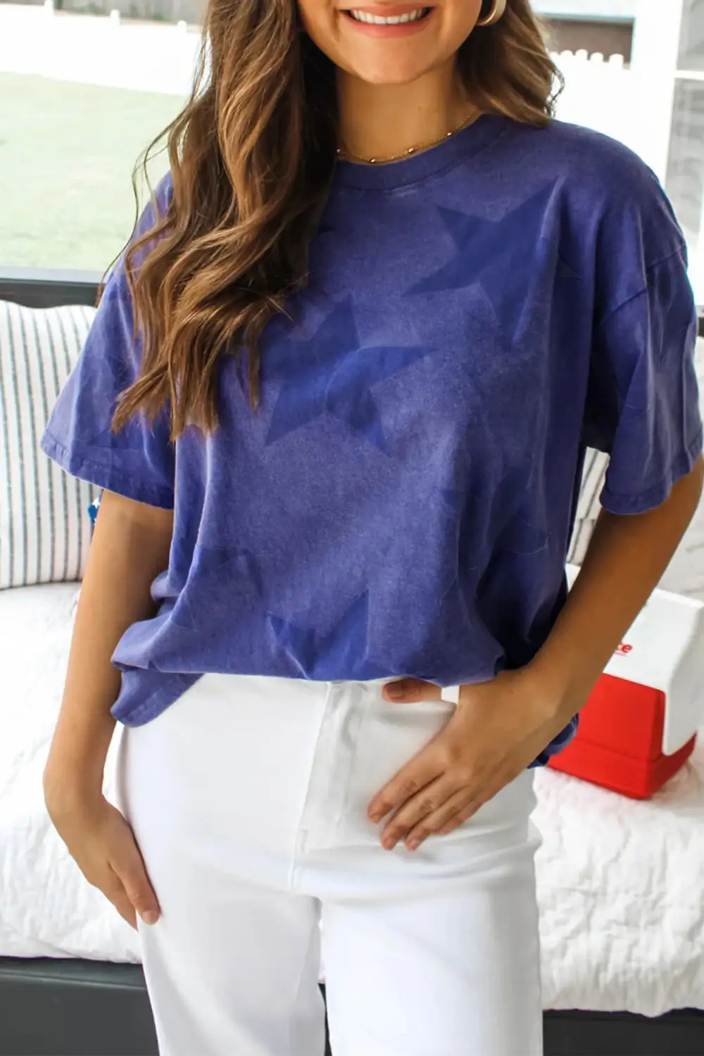 Classic Independence Day Star Printed Tee