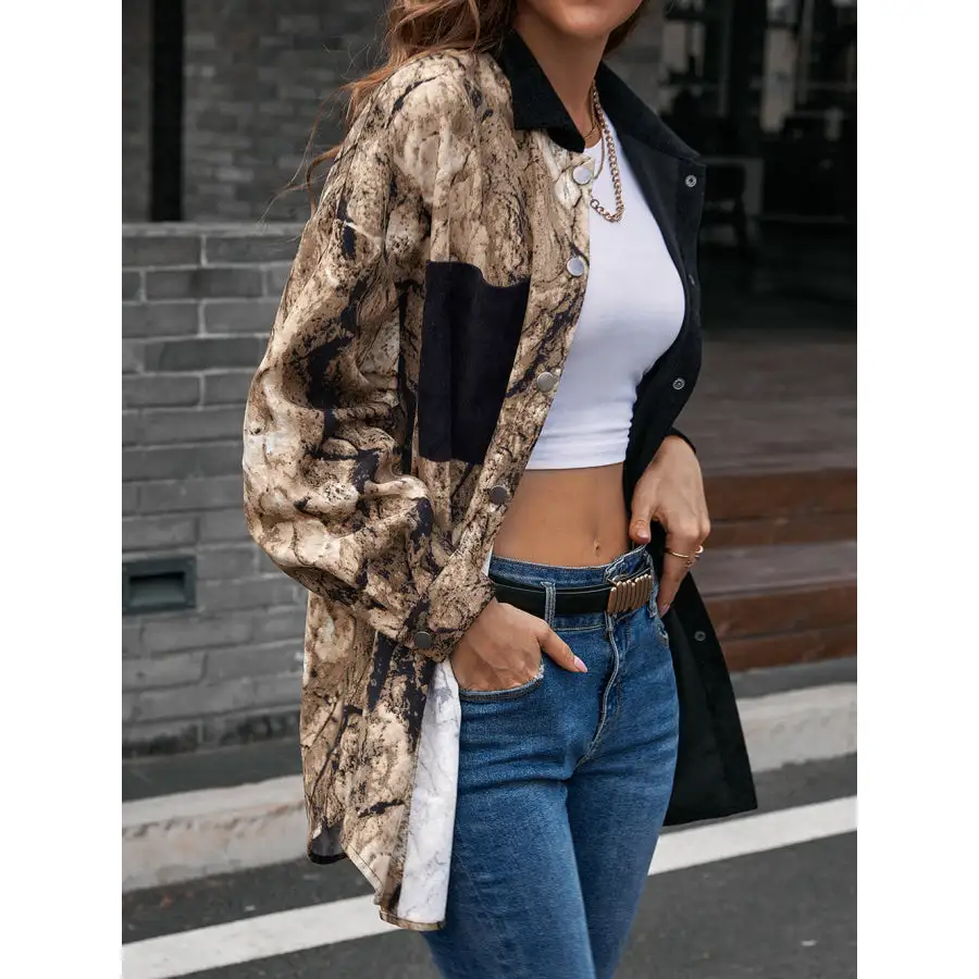 Versatile Collared Collared Shirt
