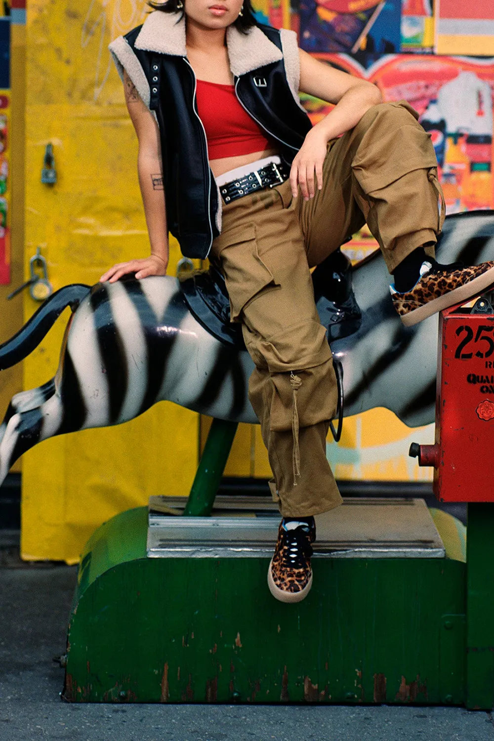 TWO SIDE POCKETS DENIM PANT