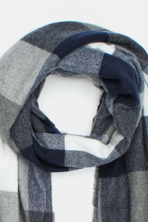 Modern Checkerboard Scarf