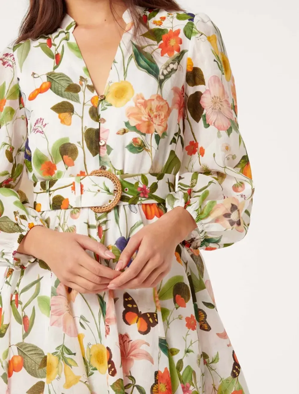 Printed Mini Skater Dress