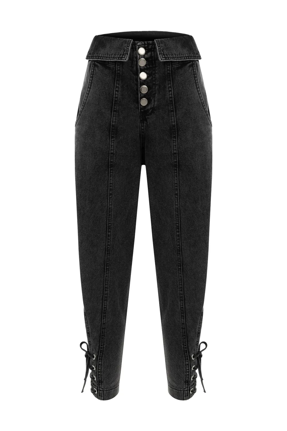 Button Denim Pants