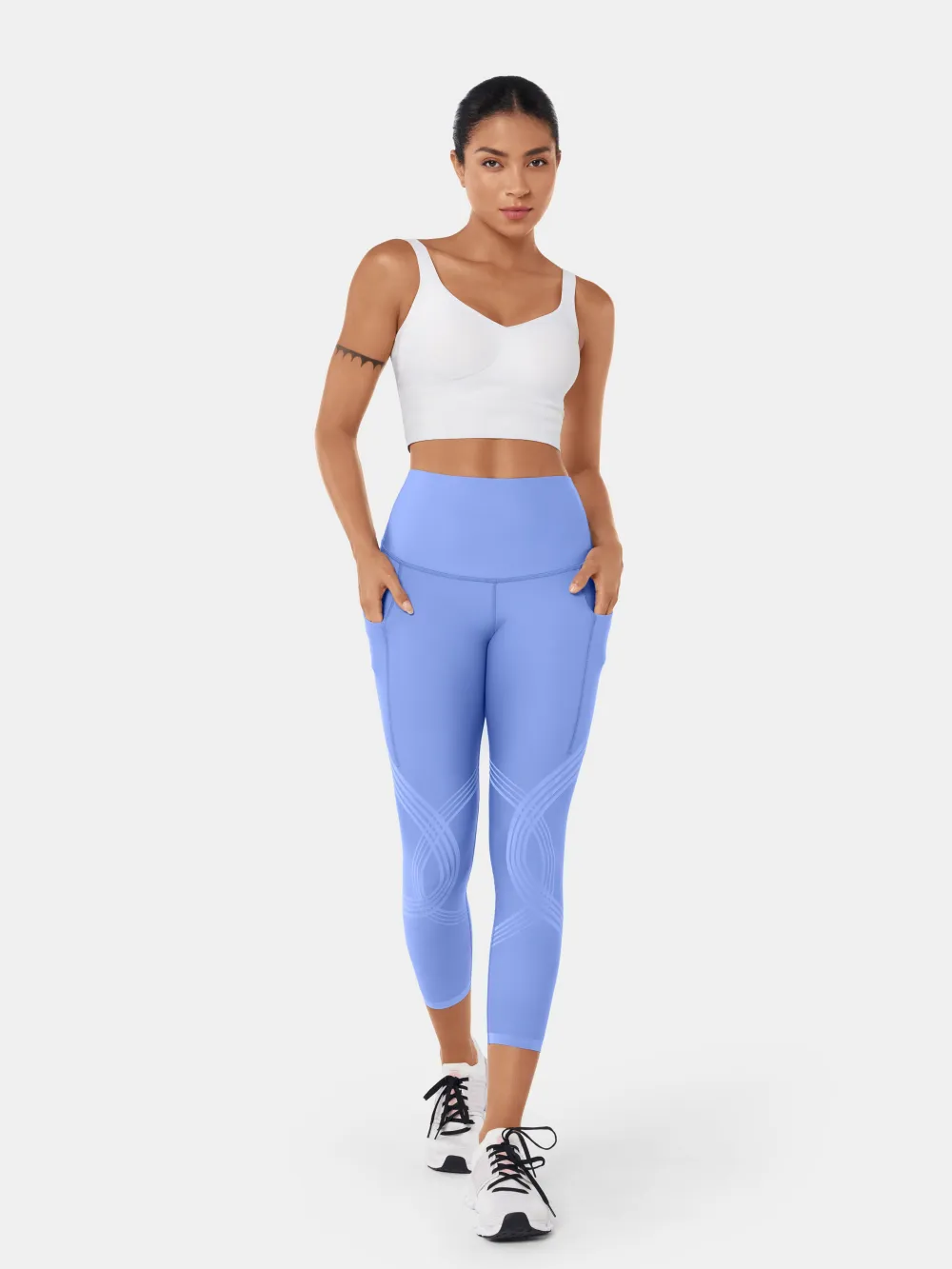 Body Sculpt Side Pocket 7/8 Leggings