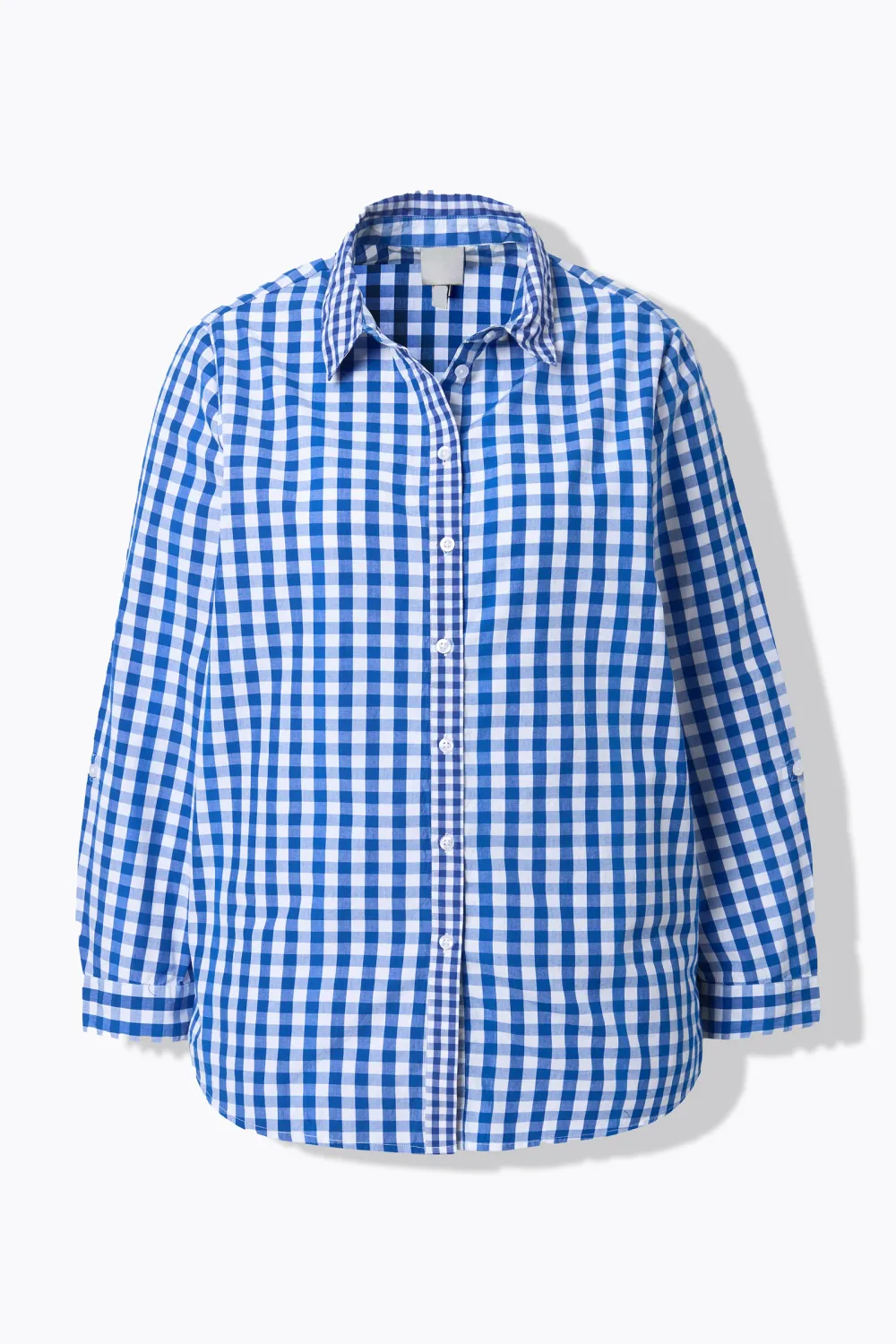 Contrasting Checkered Shirt