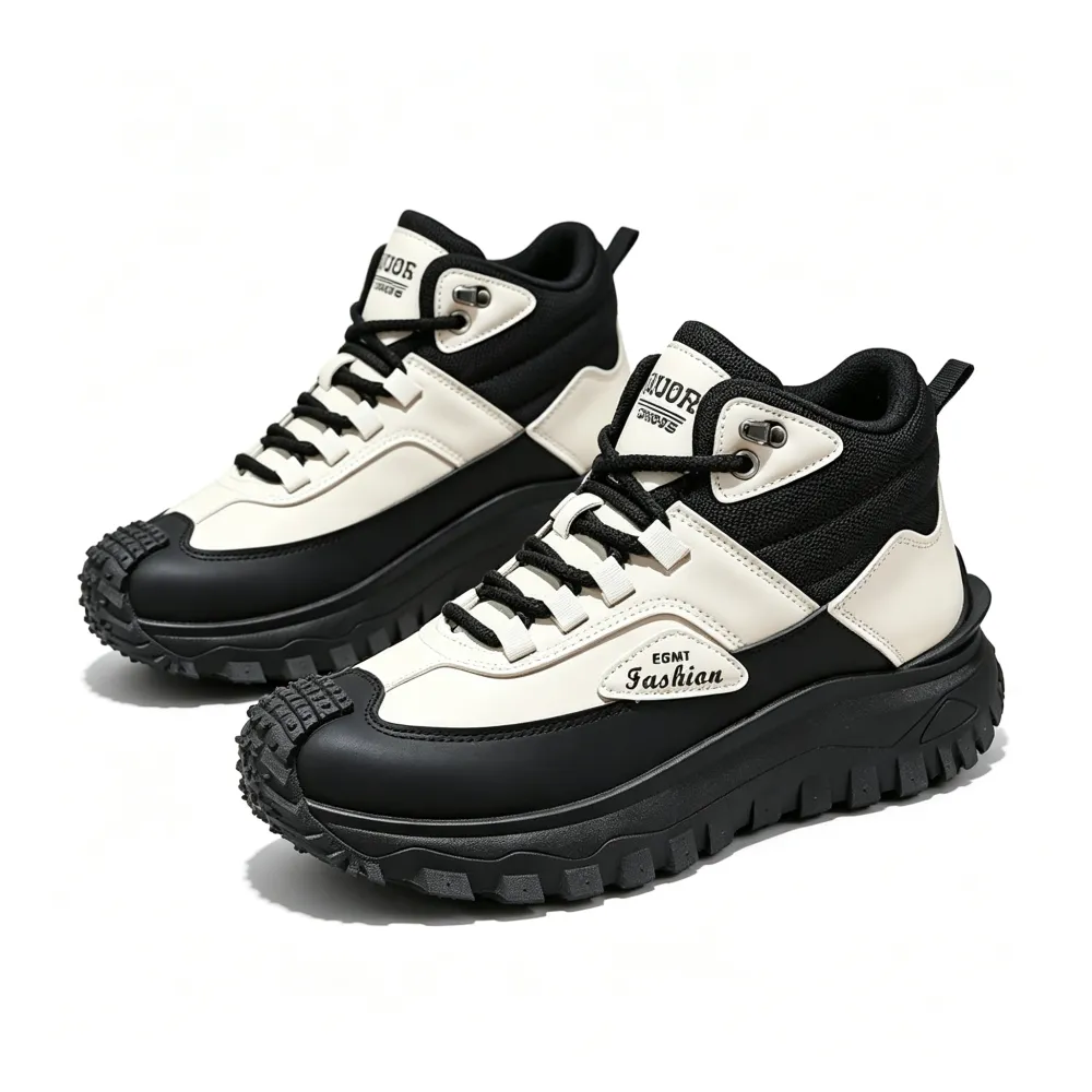 (⏰Limited Time Sale 70% OFF) 💥Men’s Work Hiking Boots – Waterproof, Non-Slip, Puncture and Smash Resistant, Wide Toe, Arch Support – Ideal for Daily Wear and Outdoor Adventures