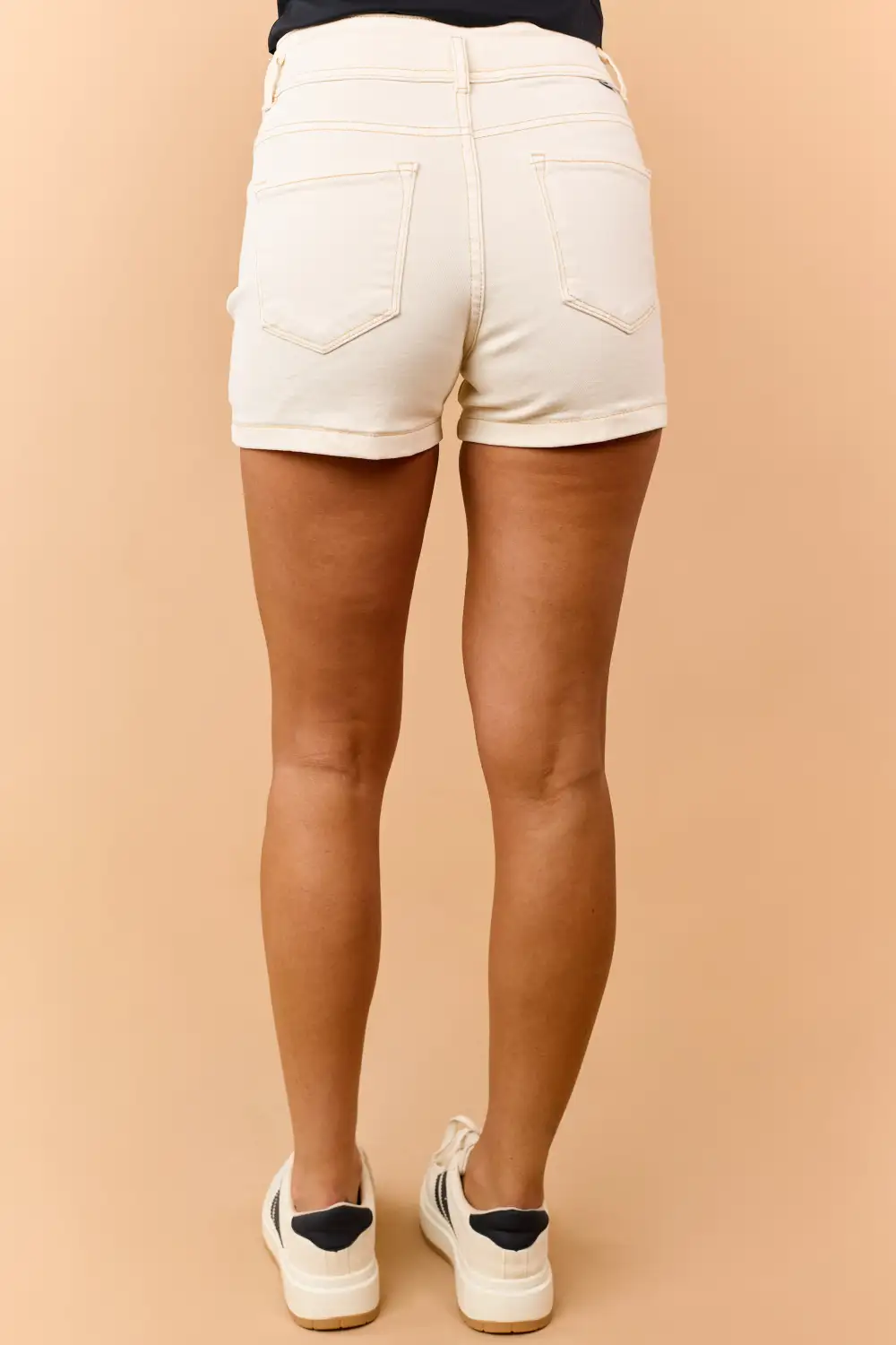 Stretchy Jean Shorts