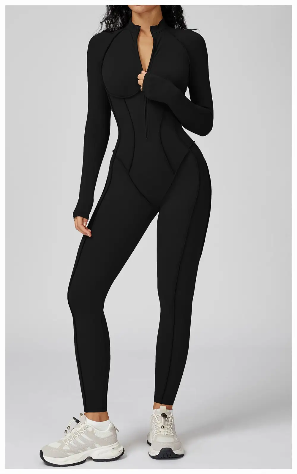 Half Zip Training Onesie