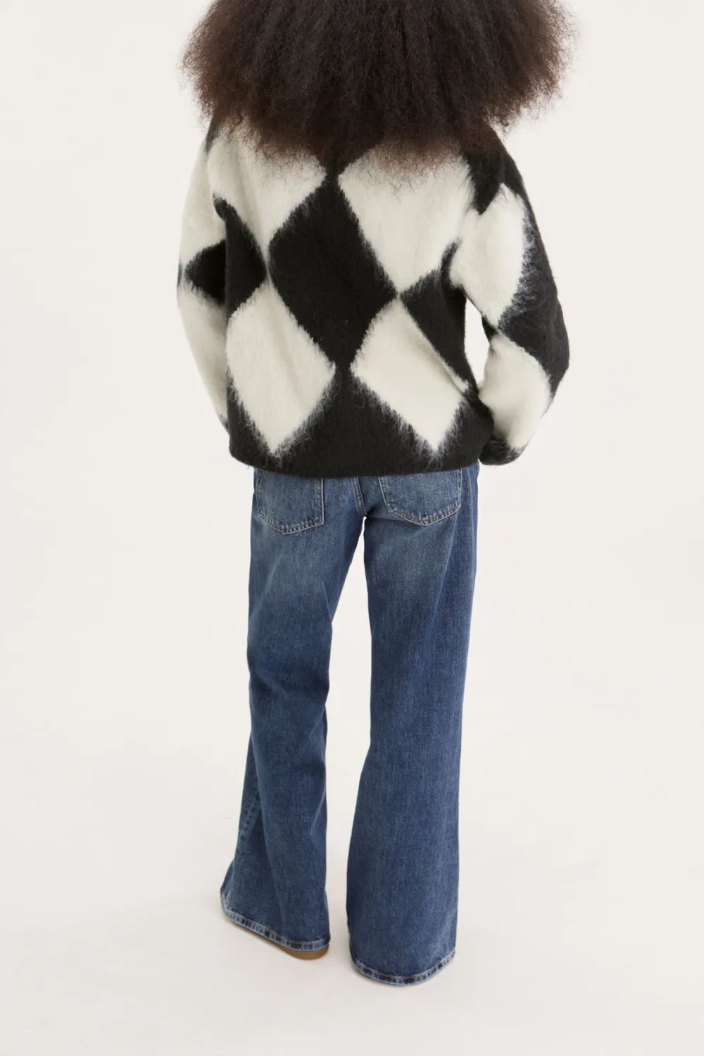 Button Up Drop Shoulder Cardigan