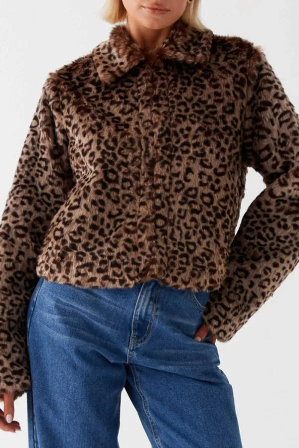 Fur Jacket - Leopard