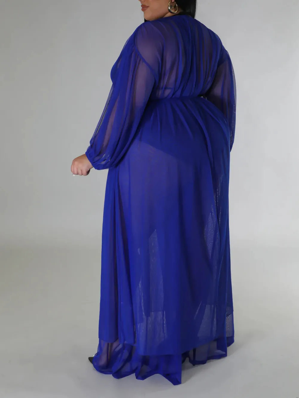 Women'S Fashion Plus-Size Tulle Suit