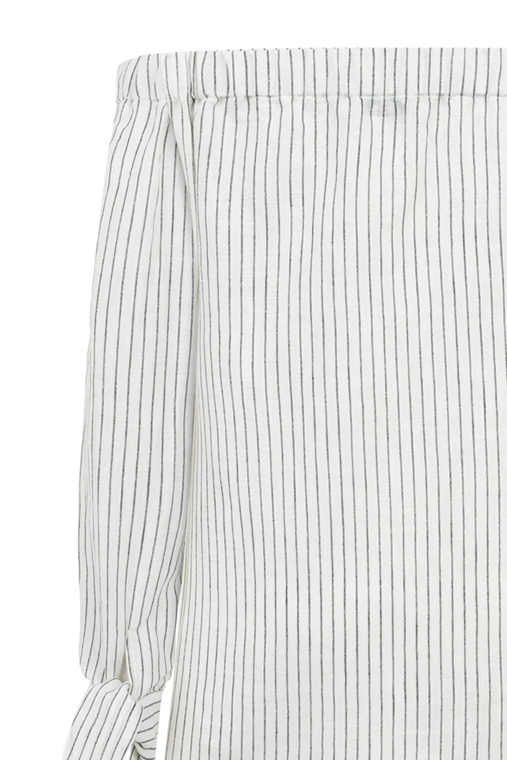 Off The Shoulder Mini Dress-White