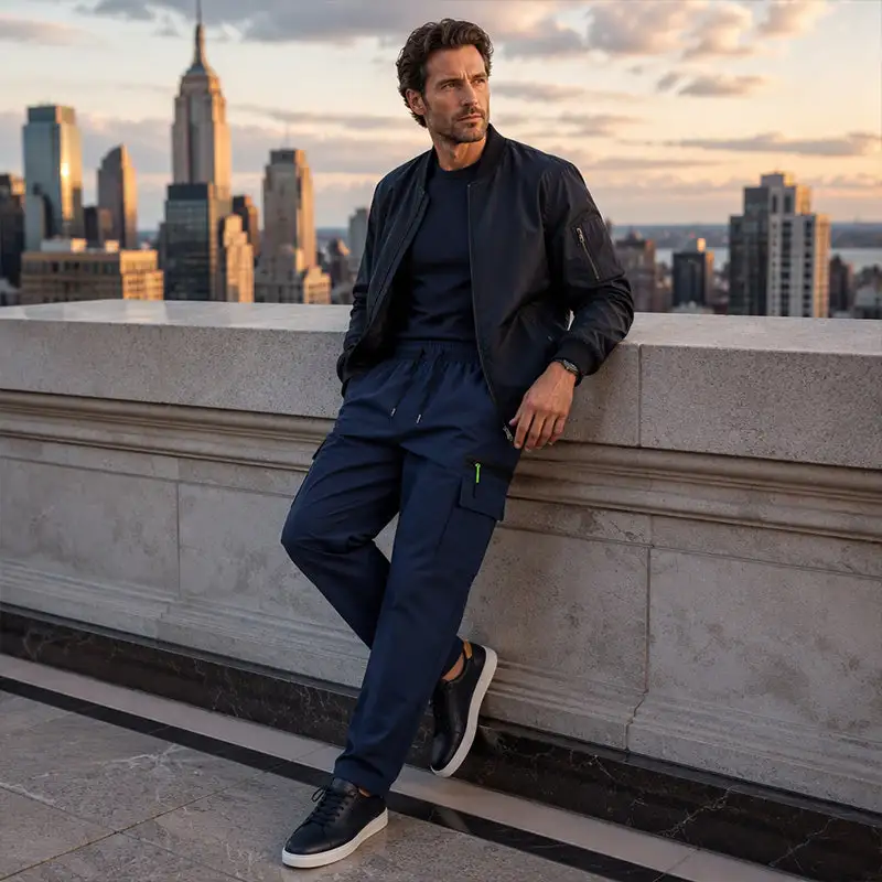 🧥 Built for Cold Days | Men’s Windproof Thermal Outdoor Pants