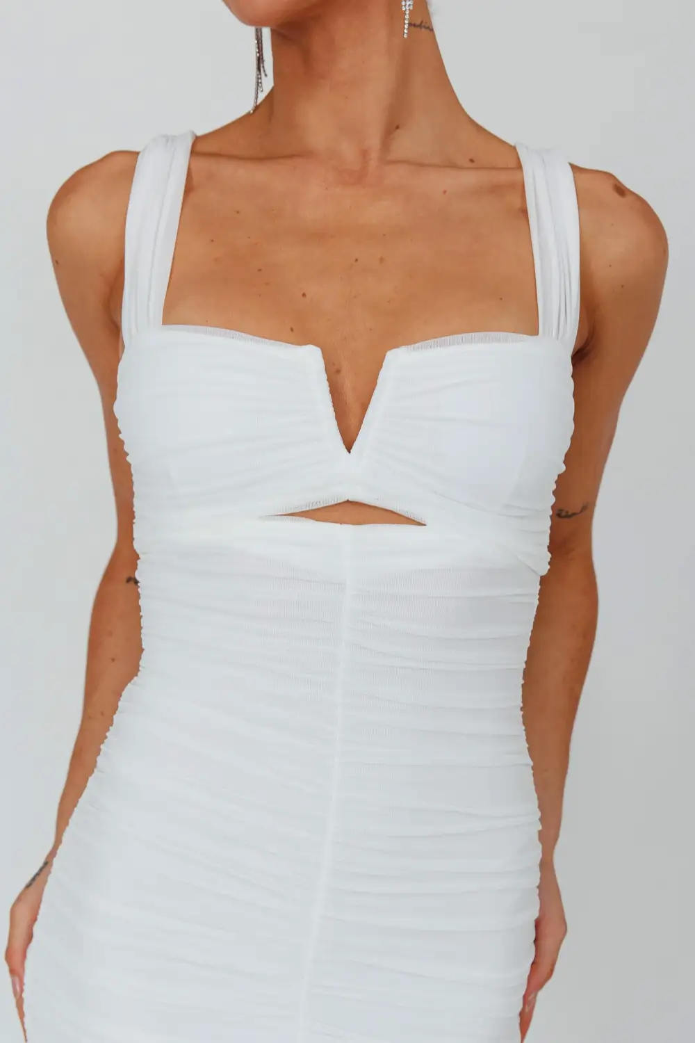 Elegant Cutout Maxi Dress