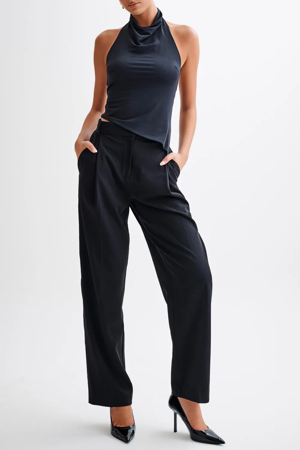 Slinky Halter Neck Top