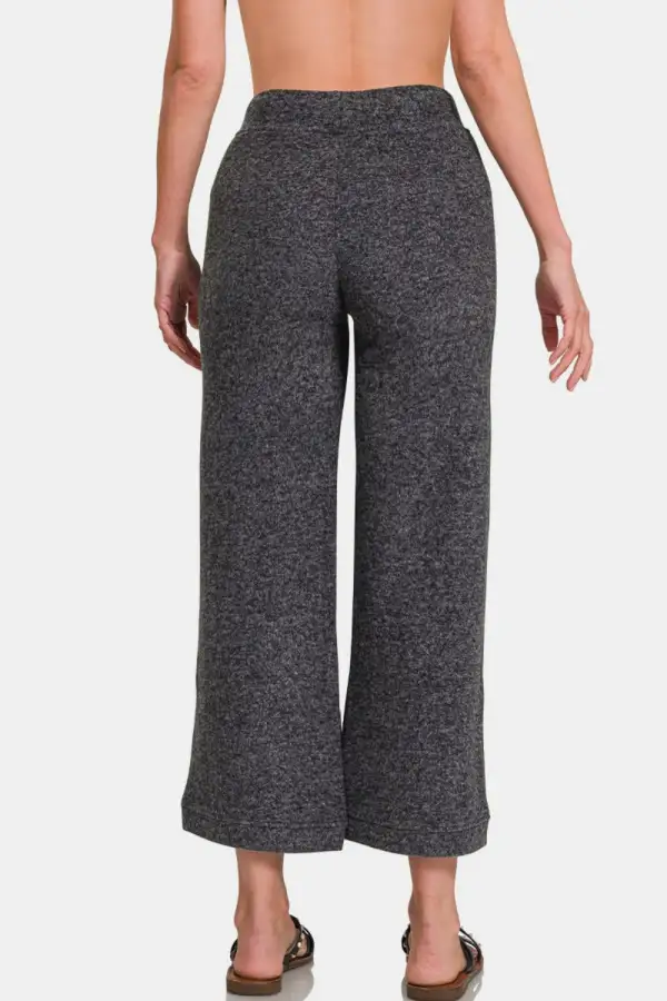 Drawstring Cropped Pants