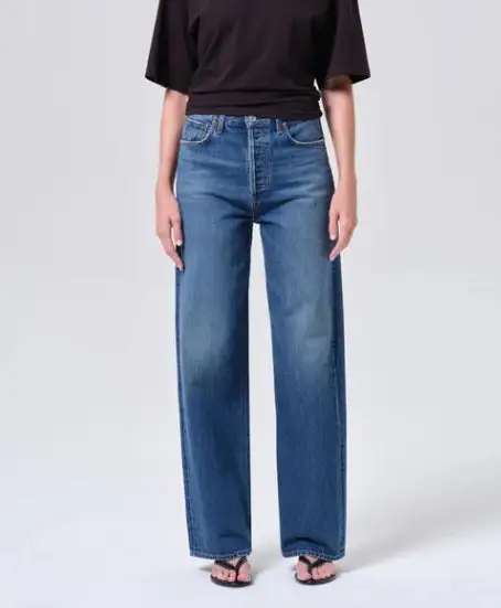 High Rise Flare Leg Jeans