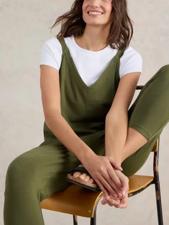 Jersey V Neck Jumpsuit