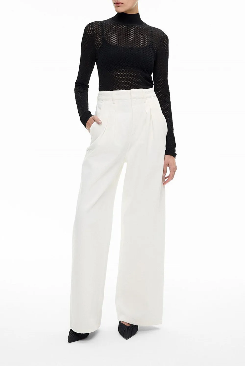 Custom-Made Pure White Jeans