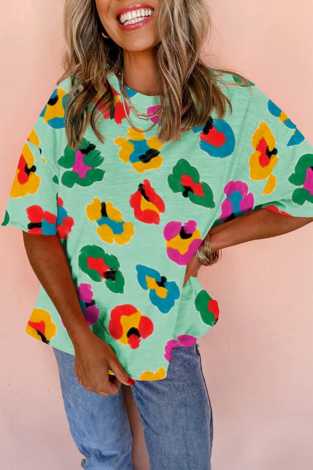 Airy Tunic Short Sleeve Tee