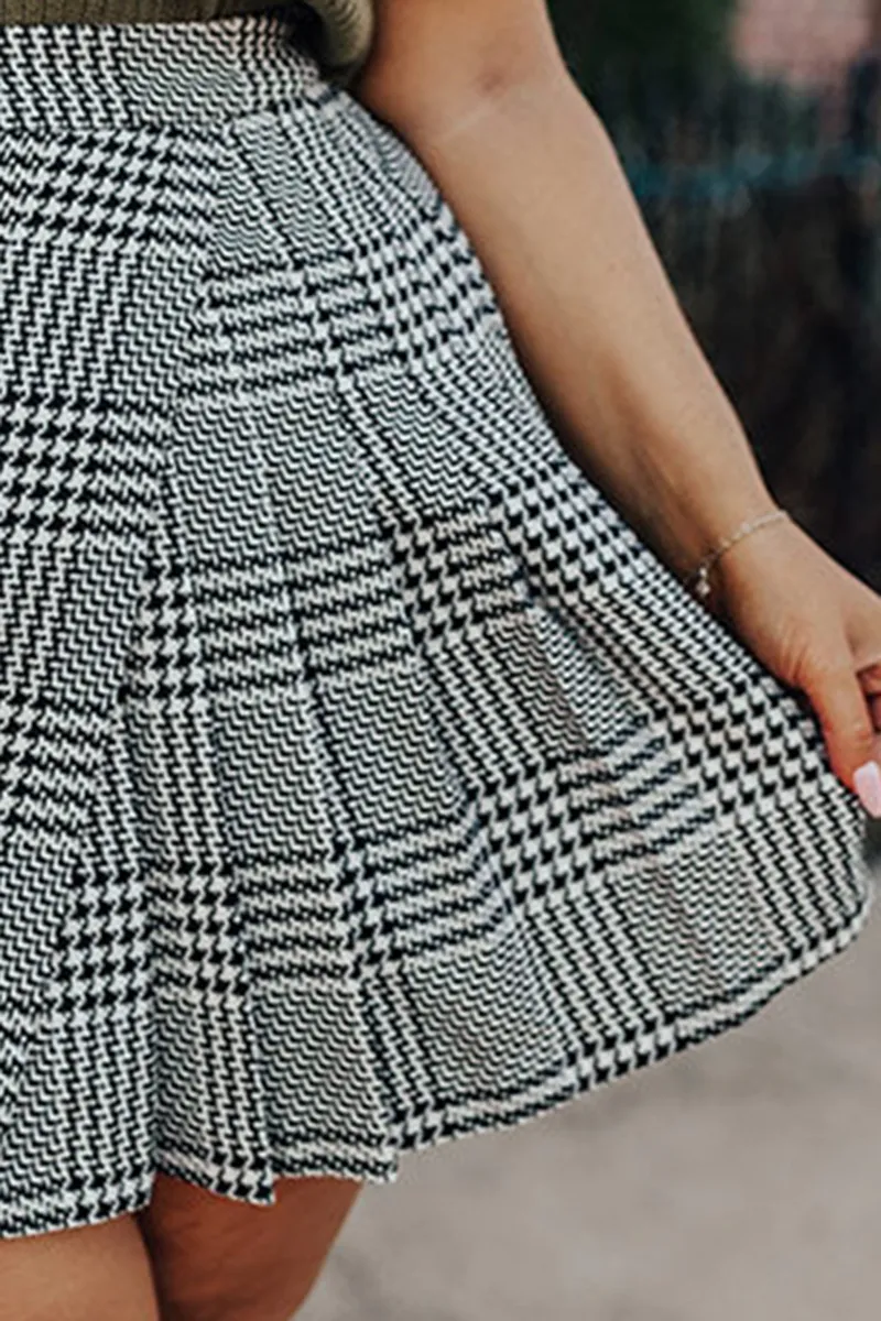 Silky Soft Plaid Women's Culottes