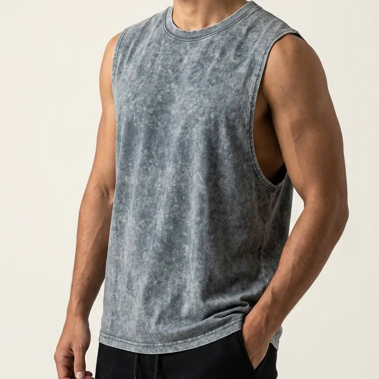 Retro Wash Sleeveless Tank
