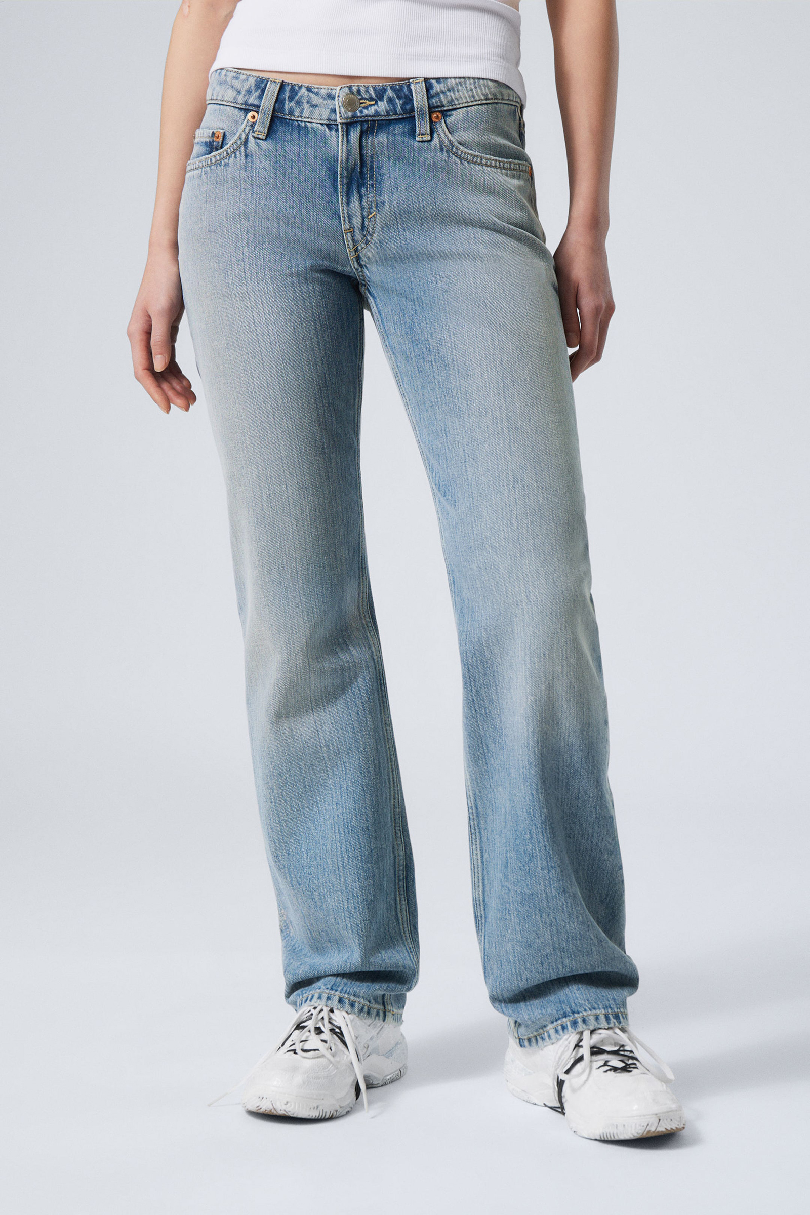 Straight Low Waist Jeans