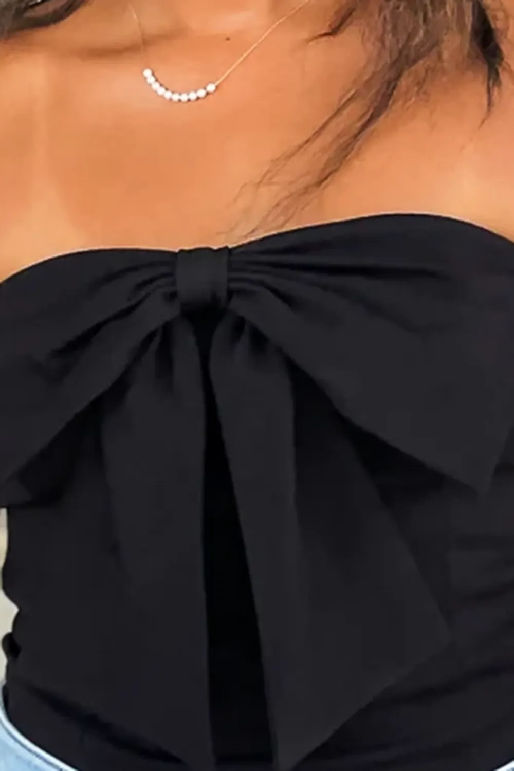 Black Sexy Vacation Top