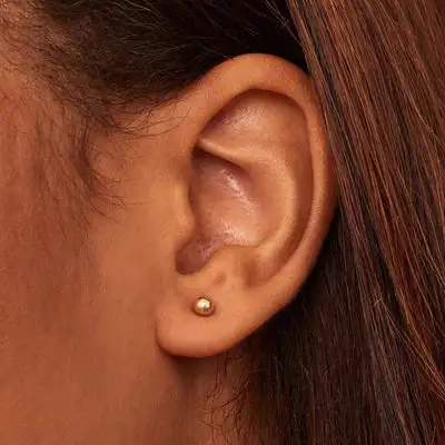 Textured Stud Earrings