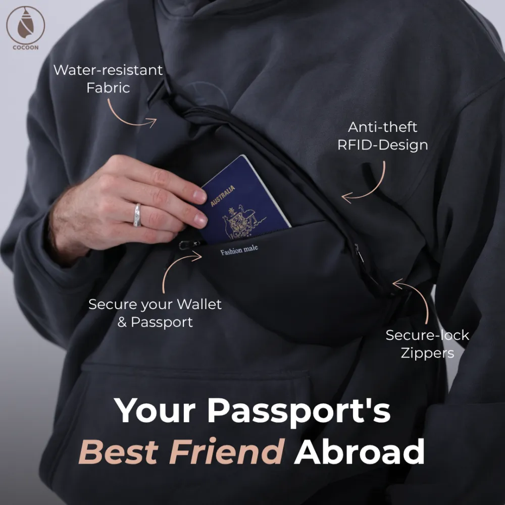 Anti-Theft Crossbody Bag