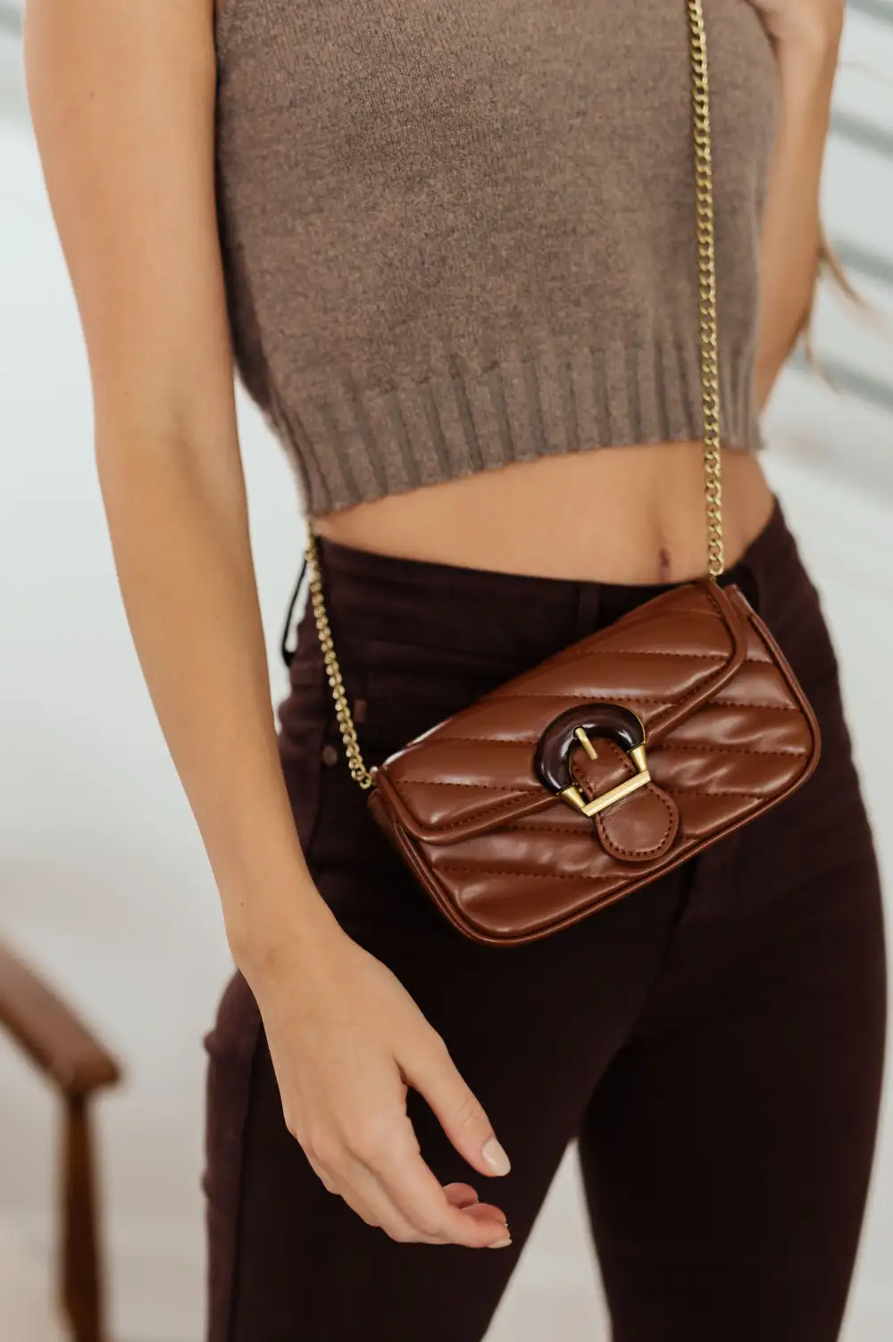 Classic Beauty Quilted Clutch