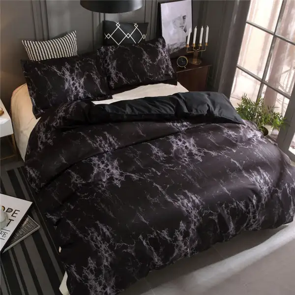 Marble Duvet Cover Bedding Set