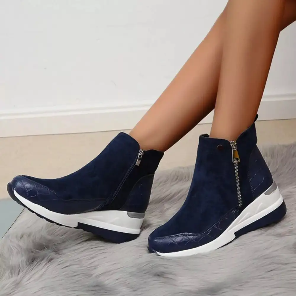 Side-Zip Ankle Boots