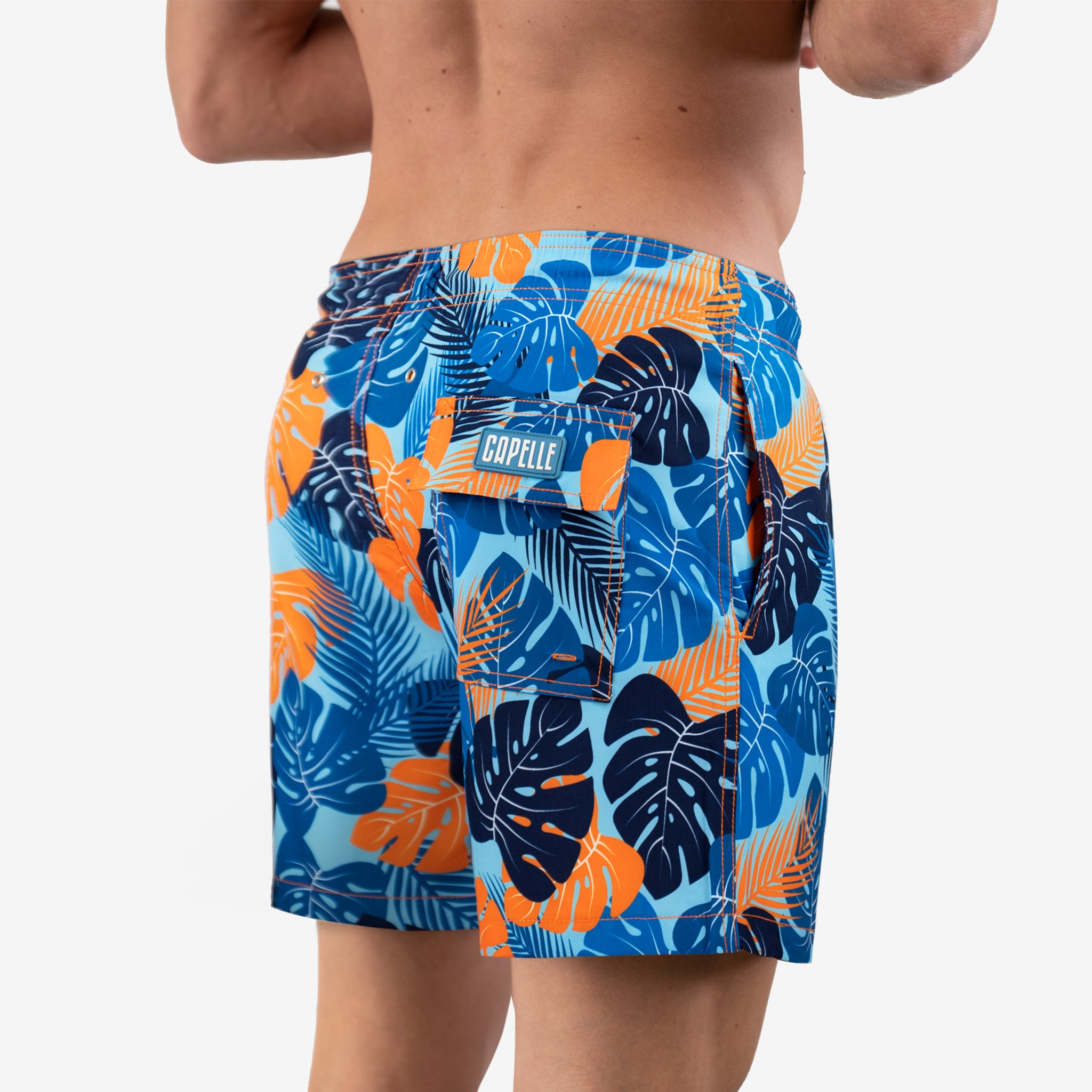 Blue Jungle - Mid-Length Hybrid Short