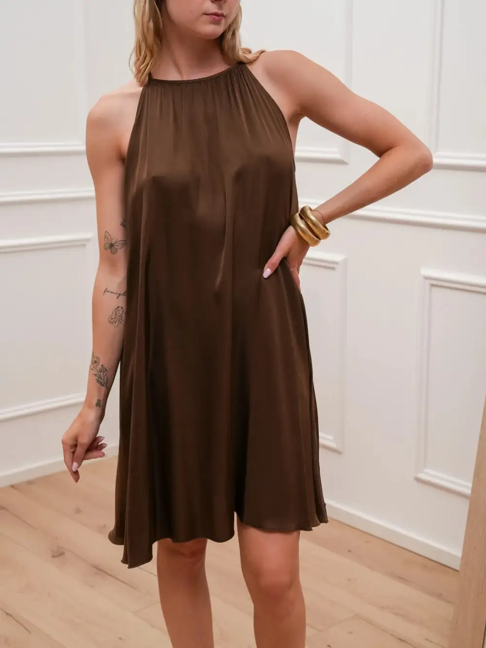 Easygoing Tulip Mini Dress