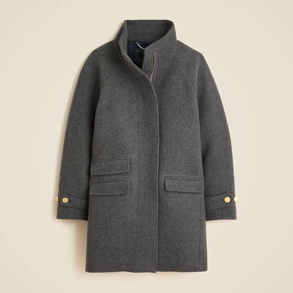 Toscana Coat Stadium-Cloth Wool Blend