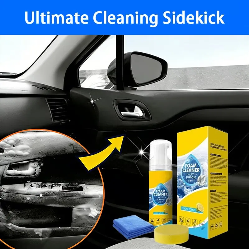 Car Interior Foam Cleaner – No-Rinse Formula