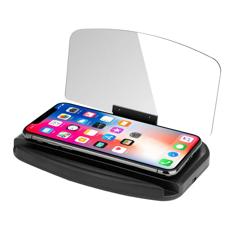 Multifunctional Head-Up Display - Wireless Automatic Charging