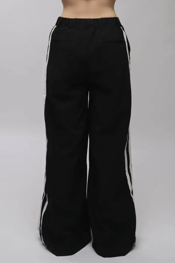 Wide Side Lines Pants